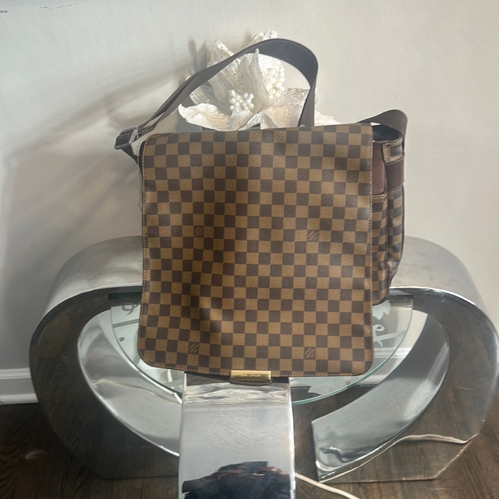 Louis Vuitton Damien Ebene Canvas SP4057 Bastille Messenger bag